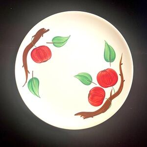 Vintage Blue Ridge Southern Potteries Winesap Pattern 10 1/4" Dinner Plate